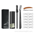 Long Lasting Eyebrow Stamp Kit With 10 Reusable